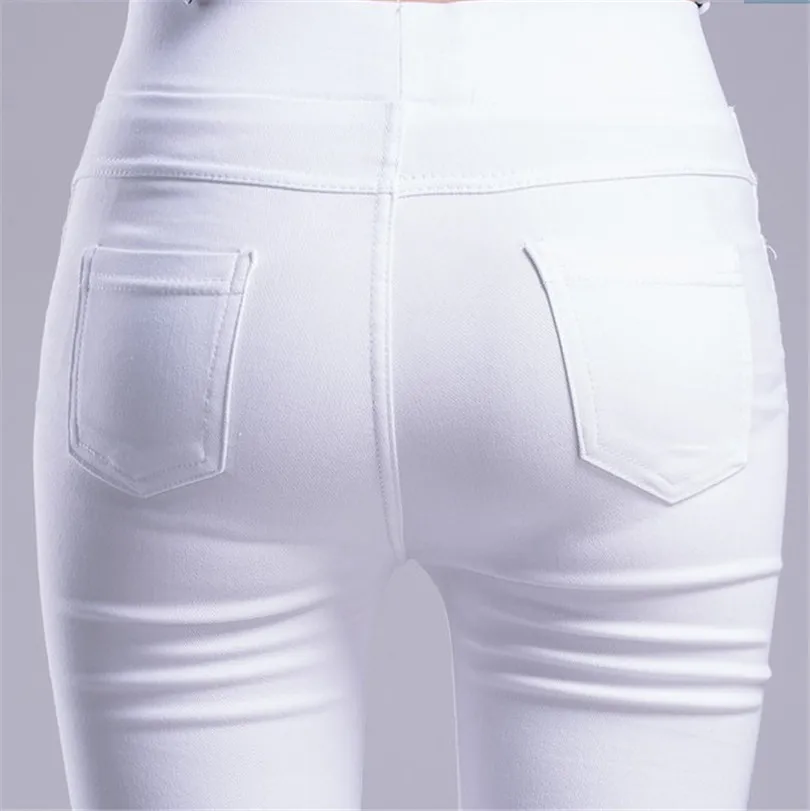 Alternative view of Women Summer Elastic Casual Stretch Skinny Leggings Slim Pencil Pants