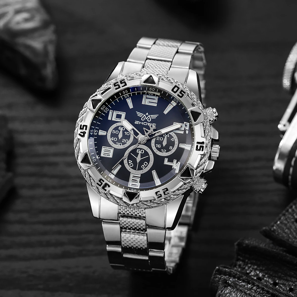 Rock Heavy Popular Big Dial Men Quartz Watches horloges mannen мужские часы Luxury Brand Men's Wristwatch Relogio Masculino Saat Rock Heavy Popular Big Dial Men Quartz Watches horloges mannen мужские часы Luxury Brand Men's Wristwatch Relogio Masculino Saat