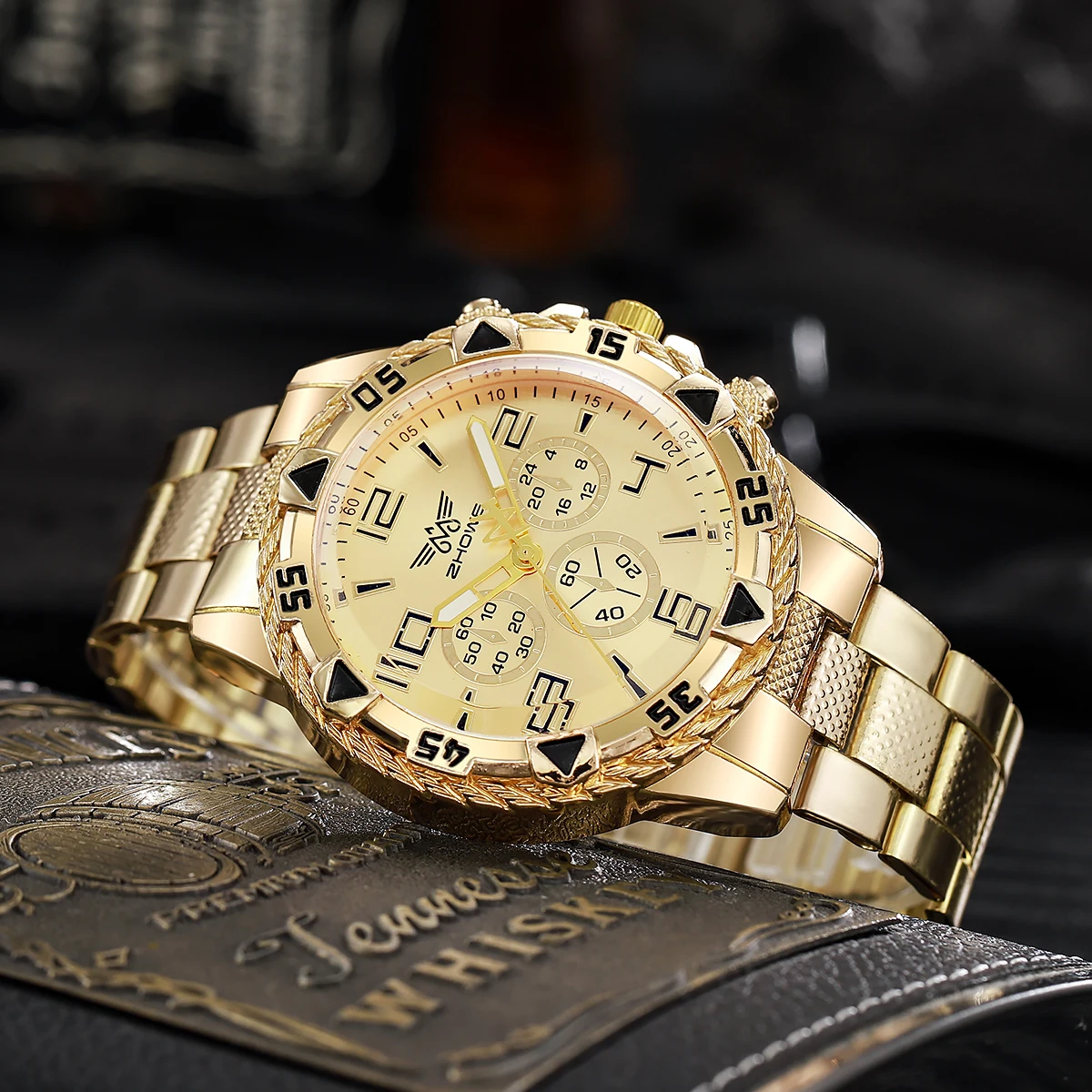 Rock Heavy Popular Big Dial Men Quartz Watches horloges mannen мужские часы Luxury Brand Men's Wristwatch Relogio Masculino Saat Rock Heavy Popular Big Dial Men Quartz Watches horloges mannen мужские часы Luxury Brand Men's Wristwatch Relogio Masculino Saat