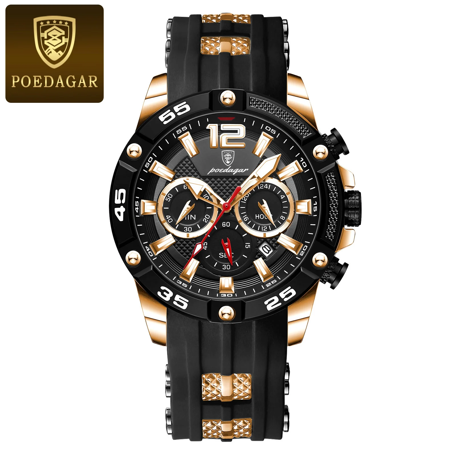 rose gold black