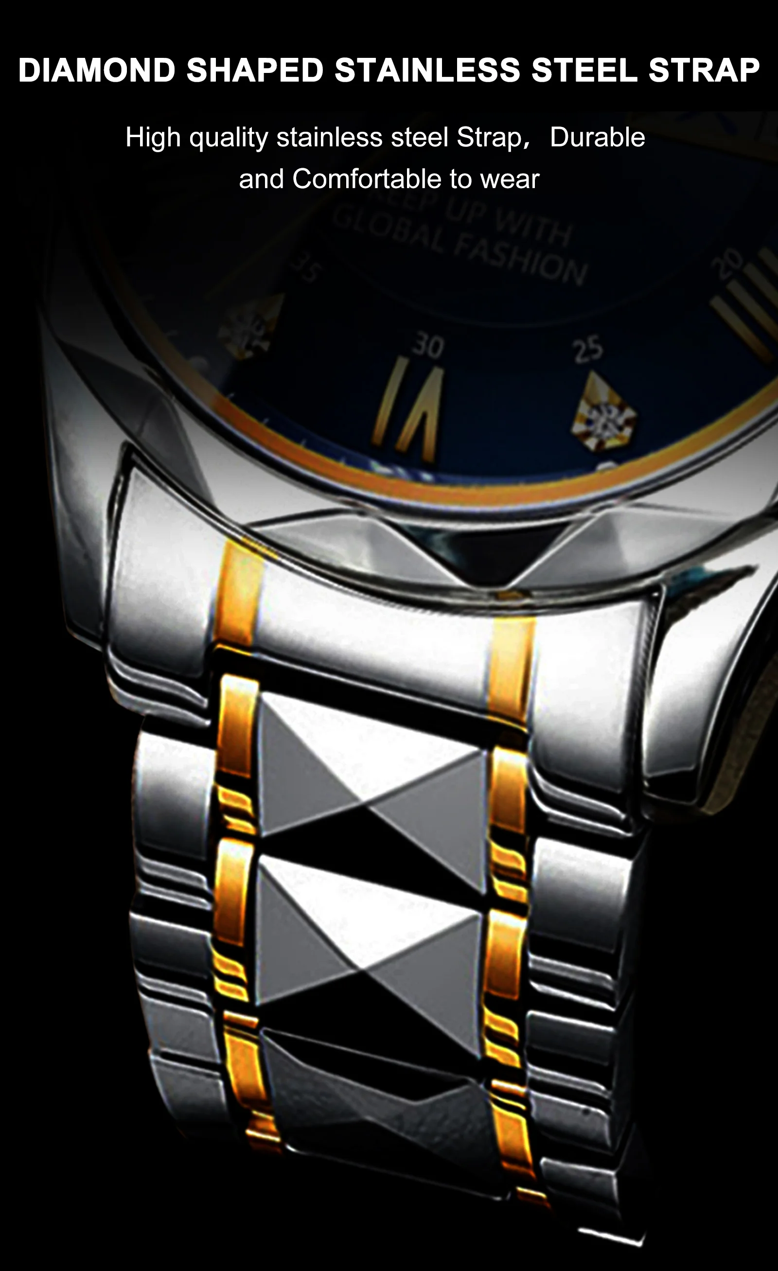 POEDAGAR Luxury Men Watches Business Top Brand Man Wristwatch Waterproof Luminous Date Week Quartz Men's Watch High Quality+Box
