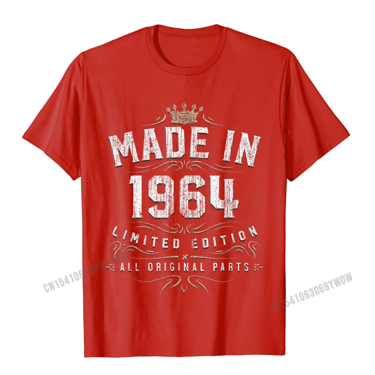 Alternative view of Made In 1964 Shirt Birthday 55 Limited Edition Tshirts Camisas Men Casual Tops T Shirt For Men Dominant Cotton T Shirt