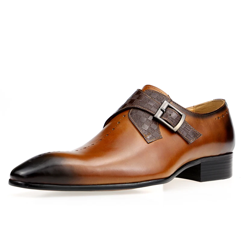 Alternative view of Men Designer Shoes Patent Leather Party Shoes Luxury for Men Custom Leather Shoes  Formal Social Male for Wedding Office Best