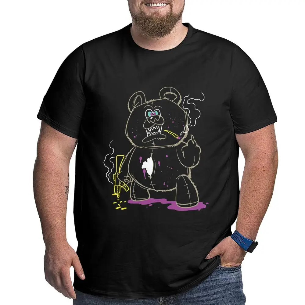 Cute Bear Men Oversized T Shirts Big Size Tees Cotton Tall Man Clothes Short Sleeve O Neck Plus Size Summer Shirt Workout Tops Cute Bear Men Oversized T Shirts Big Size Tees Cotton Tall Man Clothes Short Sleeve O Neck Plus Size Summer Shirt Workout Tops