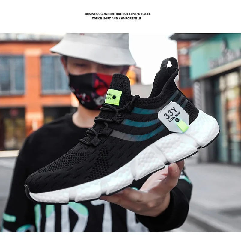 Men Sneakers Breathable Classic Casual Shoes Man Tennis Sneakers 2024 New in Outdoor Comfortable Mesh Men Shoes Tenis Masculino