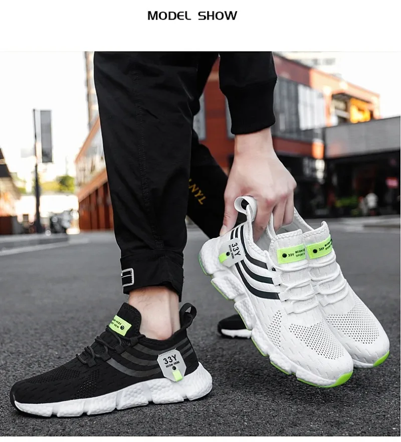 Men Sneakers Breathable Classic Casual Shoes Man Tennis Sneakers 2024 New in Outdoor Comfortable Mesh Men Shoes Tenis Masculino