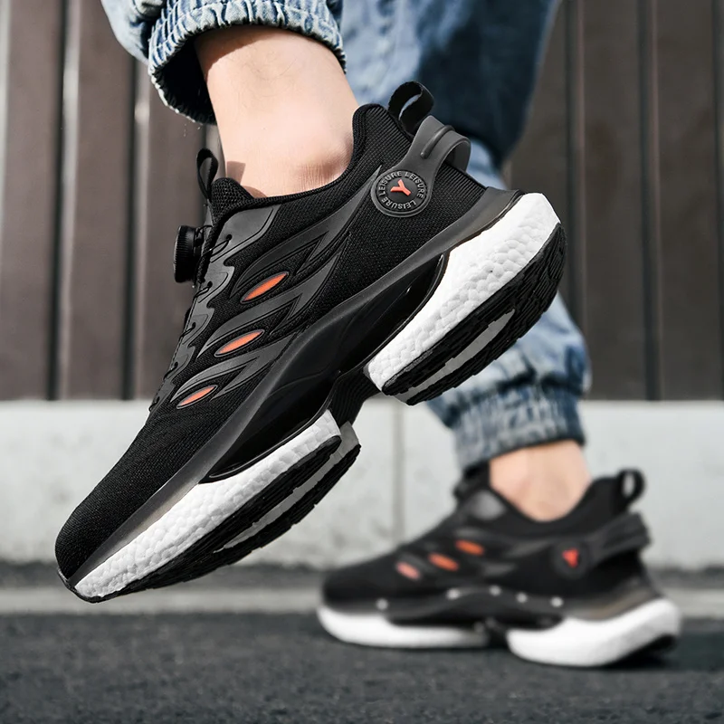 2023 Hot Sale Men's Casual Shoes Shockproof Comfortable Outdoor Running Fitness Training Exercise Sneakers Size38-45