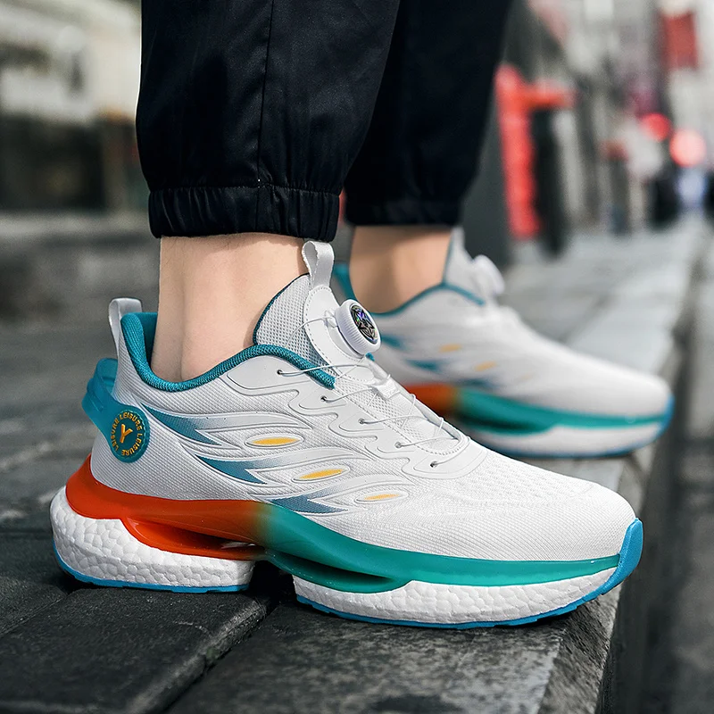 2023 Hot Sale Men's Casual Shoes Shockproof Comfortable Outdoor Running Fitness Training Exercise Sneakers Size38-45