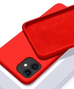 Solid Color Soft Silicone Case for iPhone - Image 4