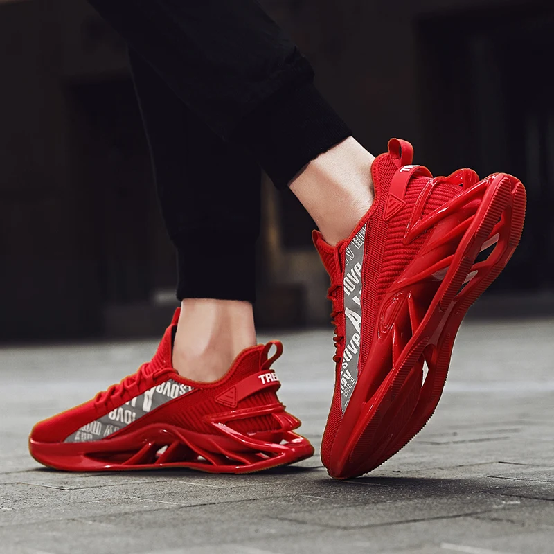 Alternative view of Men shoes Sneakers Male tenis Luxury shoes Mens casual Shoes Trainer Race Breathable Shoes fashion loafers running Shoes for men