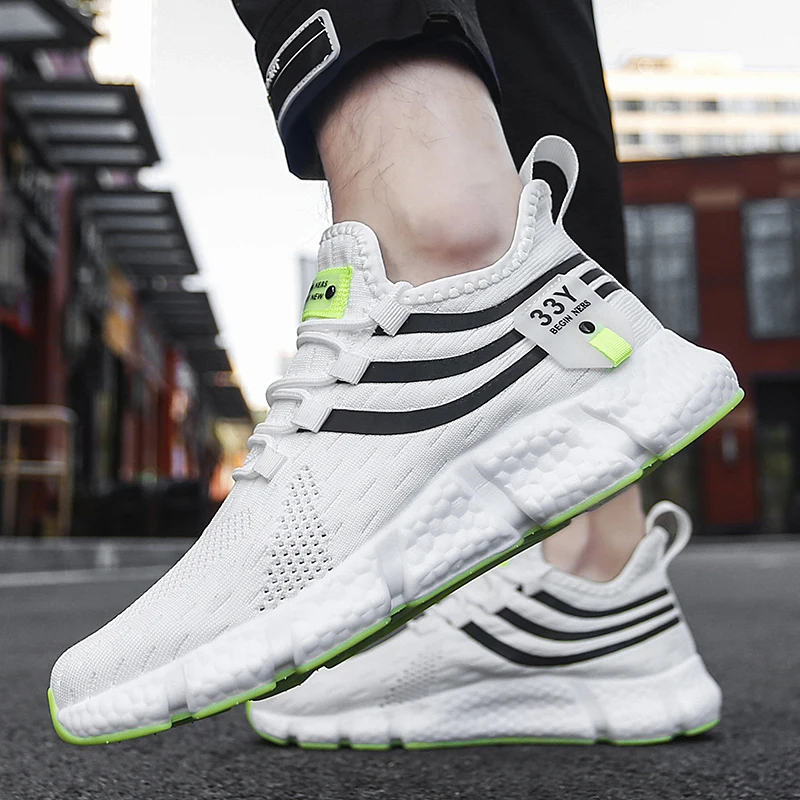 Men Sneakers Breathable Running Shoes for Men Comfortable Classic Casual Sports Shoes Man Tenis Masculino Women Platform Sneaker