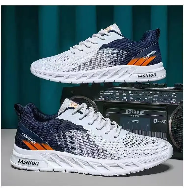 Mens Running Shoes Breathable Knit Sport Sneakers Cushion Lightweight Casual Gym Athletic Trainers Jogging Tennis Shoes Mens Running Shoes Breathable Knit Sport Sneakers Cushion Lightweight Casual Gym Athletic Trainers Jogging Tennis Shoes