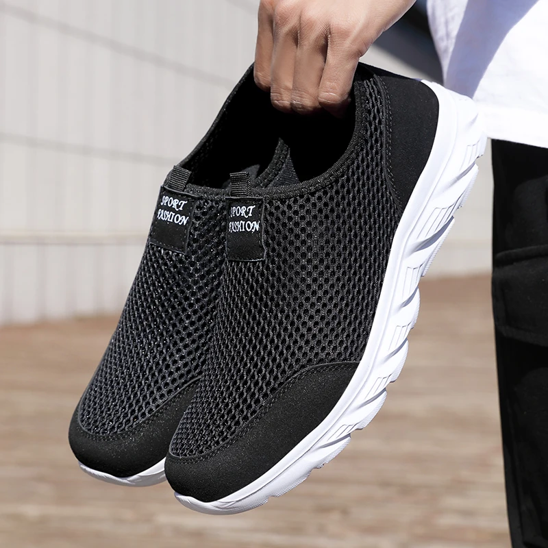 Alternative view of YRZL New Running Shoes for Men Breathable Sports Shoes Light Weight Fashion Summer Breathable Sneakers for Men Plus Size 39-46