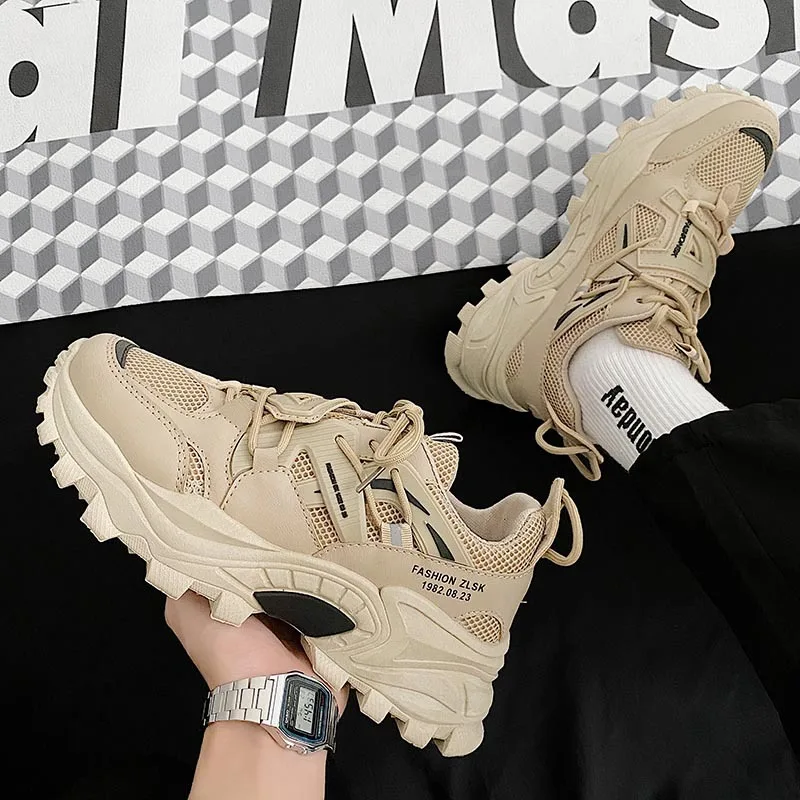 2022 New Men Shoes Autumn Winter Comfortable Men's Platform Sneakers Fashion Casual Shoes Sports Trainers Tenis Masculino Size46 2022 New Men Shoes Autumn Winter Comfortable Men's Platform Sneakers Fashion Casual Shoes Sports Trainers Tenis Masculino Size46