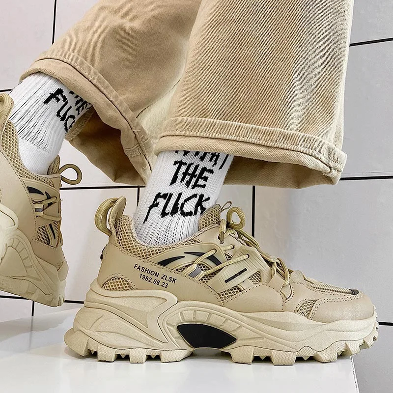 2022 New Men Shoes Autumn Winter Comfortable Men's Platform Sneakers Fashion Casual Shoes Sports Trainers Tenis Masculino Size46 2022 New Men Shoes Autumn Winter Comfortable Men's Platform Sneakers Fashion Casual Shoes Sports Trainers Tenis Masculino Size46