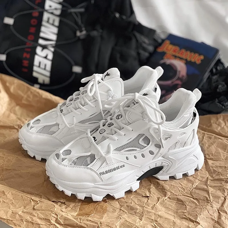 Alternative view of 2022 New Men Shoes Autumn Winter Comfortable Men's Platform Sneakers Fashion Casual Shoes Sports Trainers Tenis Masculino Size46
