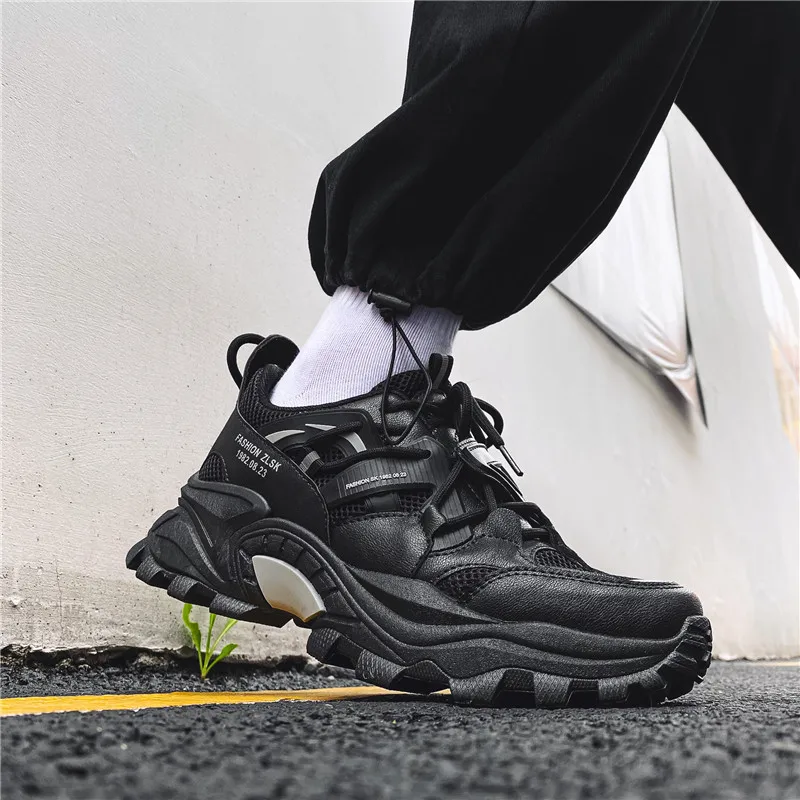 2022 New Men Shoes Autumn Winter Comfortable Men's Platform Sneakers Fashion Casual Shoes Sports Trainers Tenis Masculino Size46 2022 New Men Shoes Autumn Winter Comfortable Men's Platform Sneakers Fashion Casual Shoes Sports Trainers Tenis Masculino Size46