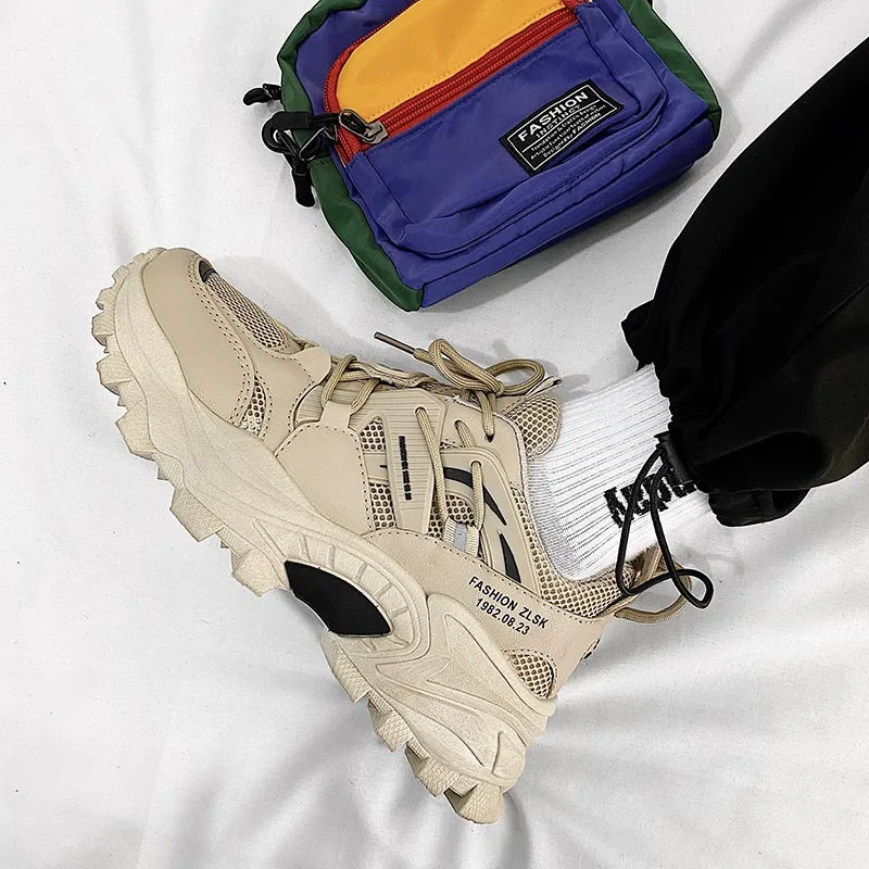 2022 New Men Shoes Autumn Winter Comfortable Men's Platform Sneakers Fashion Casual Shoes Sports Trainers Tenis Masculino Size46 2022 New Men Shoes Autumn Winter Comfortable Men's Platform Sneakers Fashion Casual Shoes Sports Trainers Tenis Masculino Size46