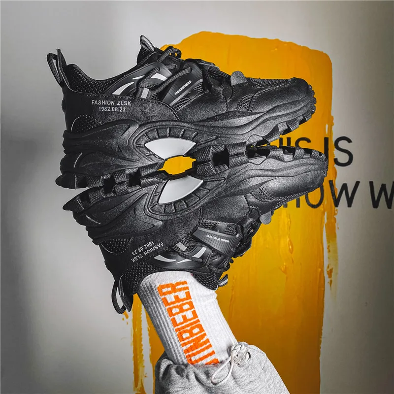 2022 New Men Shoes Autumn Winter Comfortable Men's Platform Sneakers Fashion Casual Shoes Sports Trainers Tenis Masculino Size46 2022 New Men Shoes Autumn Winter Comfortable Men's Platform Sneakers Fashion Casual Shoes Sports Trainers Tenis Masculino Size46