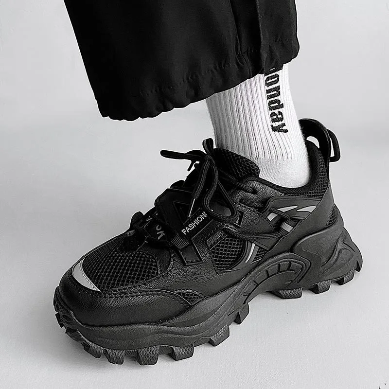 2022 New Men Shoes Autumn Winter Comfortable Men's Platform Sneakers Fashion Casual Shoes Sports Trainers Tenis Masculino Size46 2022 New Men Shoes Autumn Winter Comfortable Men's Platform Sneakers Fashion Casual Shoes Sports Trainers Tenis Masculino Size46