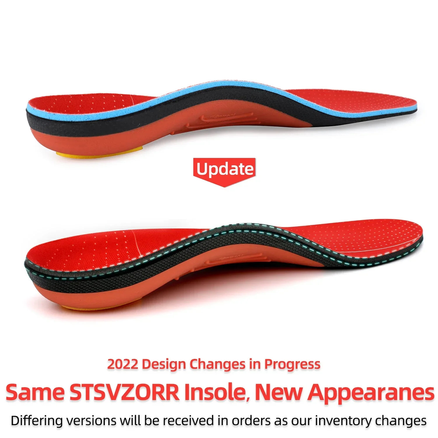 Alternative view of Plantar Fasciitis Orthopedic Sport Insole Men Women Sneaker Flat Feet High Arch Support Orthotic Insoles Plantillas Insert Sole
