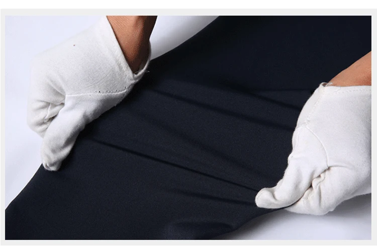 Suit Pants for Men Fashion Elegant Male Dress Pants Solid Color Straight Long Trousers Man Slim Fit Formal Trousers Black