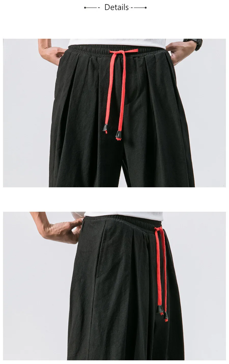 FGKKS Spring Men Loose Harem Pants Chinese Linen Overweight Sweatpants High Quality Casual Brand Oversize Trousers Male FGKKS Spring Men Loose Harem Pants Chinese Linen Overweight Sweatpants High Quality Casual Brand Oversize Trousers Male