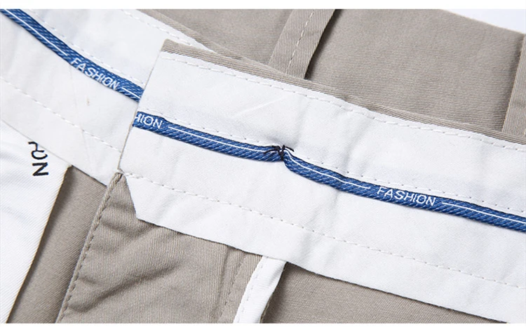 SHAN BAO Summer Brand New Men's Fitted Straight Thin Pants Classic Business Casual High Waist Cotton Stretch Trousers