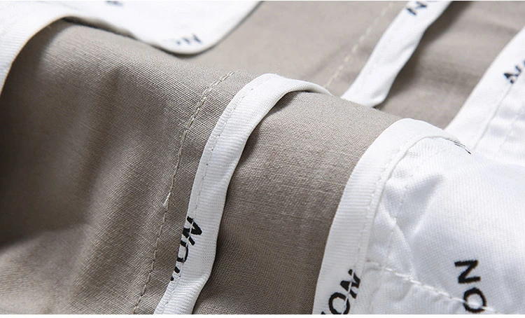 SHAN BAO Summer Brand New Men's Fitted Straight Thin Pants Classic Business Casual High Waist Cotton Stretch Trousers
