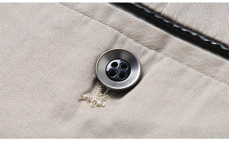 SHAN BAO Summer Brand New Men's Fitted Straight Thin Pants Classic Business Casual High Waist Cotton Stretch Trousers