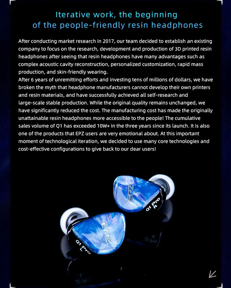EPZ Q1 Pro Yunshuilan Earphones Wired HIFI Bass Earbuds IEM In Ear Gaming Headphones 0.78 2 Pin Detachable Cable Earbuds EPZ Q1 Pro Yunshuilan Earphones Wired HIFI Bass Earbuds IEM In Ear Gaming Headphones 0.78 2 Pin Detachable Cable Earbuds