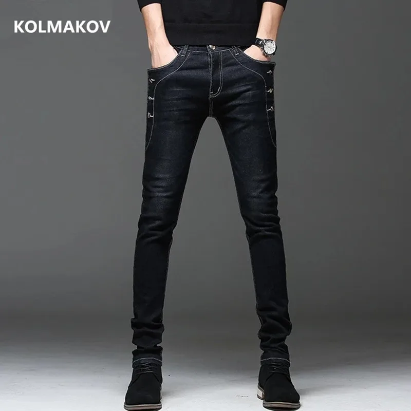 2023 new arrival high quality slim fit jeans men,Fashion Classic Denim Skinny Jeans Male men's casual High Quality Trousers