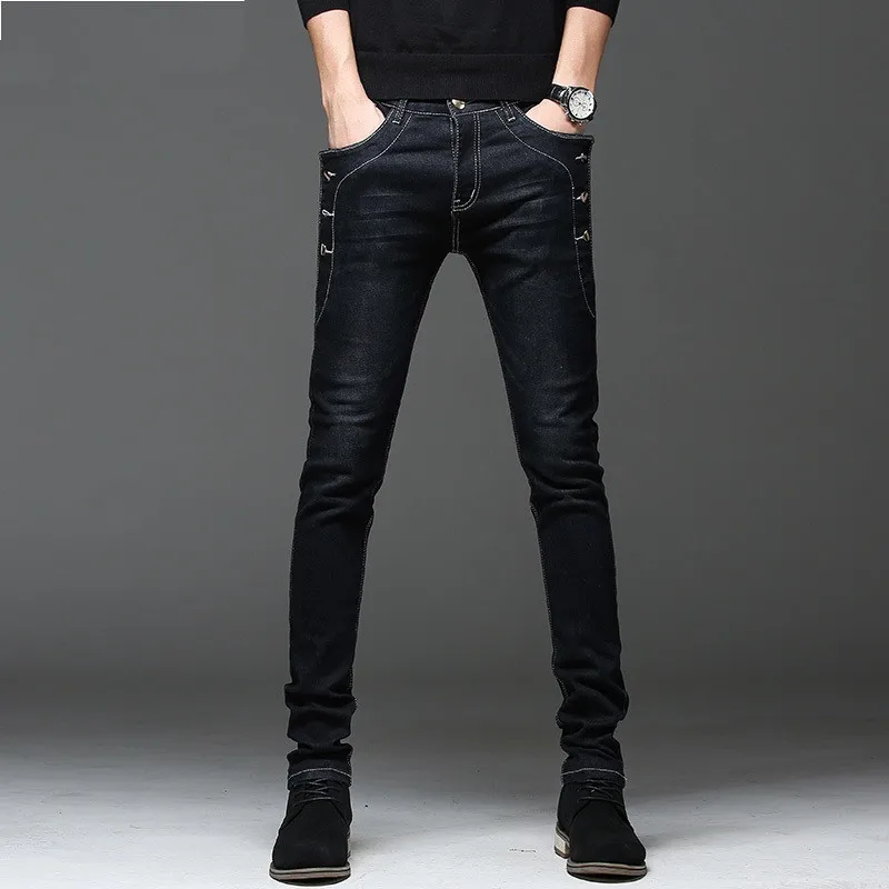 2023 new arrival high quality slim fit jeans men,Fashion Classic Denim Skinny Jeans Male men's casual High Quality Trousers
