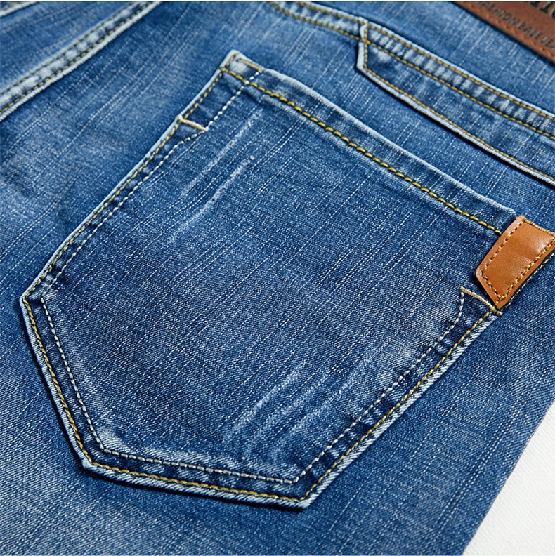2022 Summer Men's Slim Denim Shorts Business Casual Fashion Loose Stretch All-Match Jeans Male High-End Brand Five-Point Pants 2022 Summer Men's Slim Denim Shorts Business Casual Fashion Loose Stretch All-Match Jeans Male High-End Brand Five-Point Pants