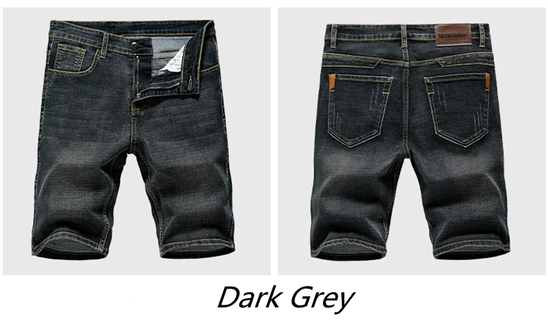 2022 Summer Men's Slim Denim Shorts Business Casual Fashion Loose Stretch All-Match Jeans Male High-End Brand Five-Point Pants 2022 Summer Men's Slim Denim Shorts Business Casual Fashion Loose Stretch All-Match Jeans Male High-End Brand Five-Point Pants