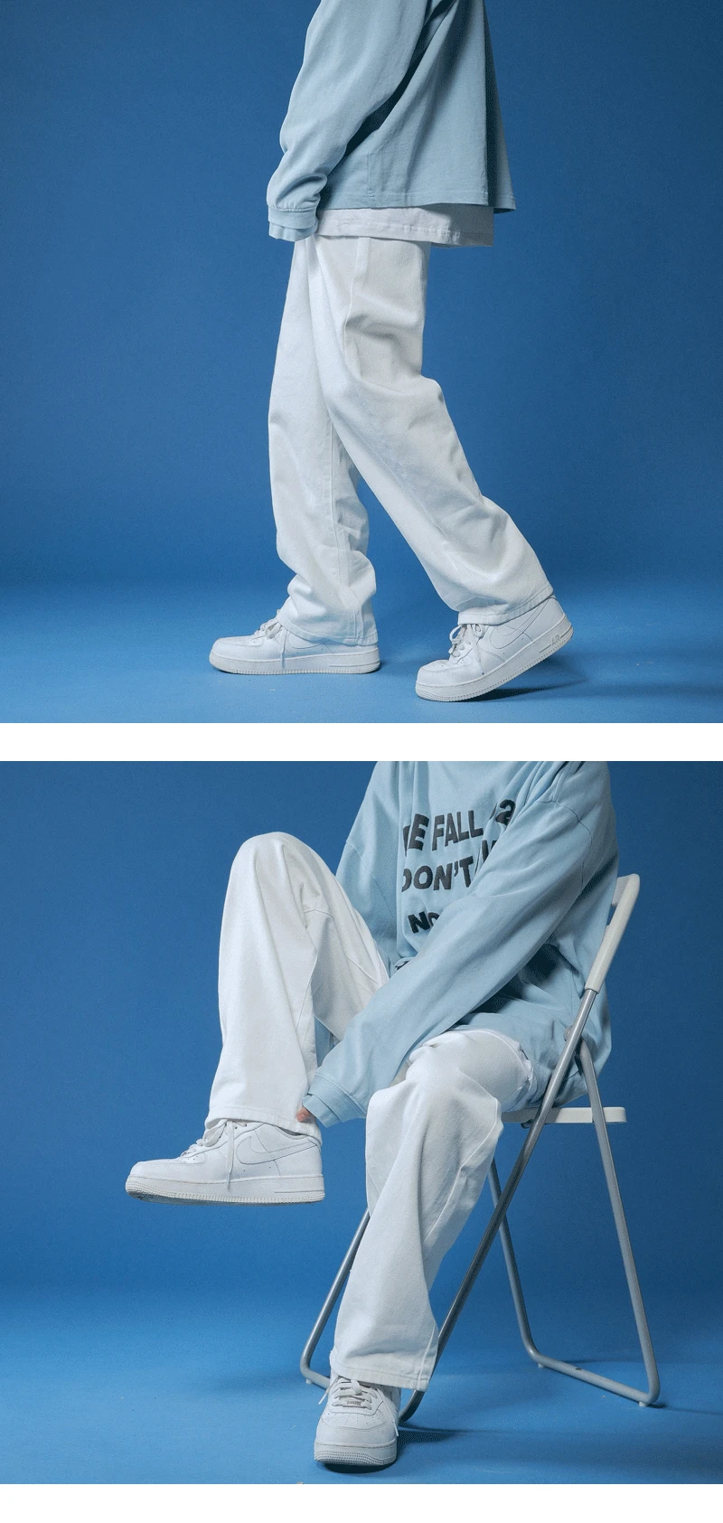 Straight Jeans Men Wide Jeans White Loose Denim Trousers Neutral Jean Streetwear Casual Pure Man Women Pants Hip Hop Bagy jeans Straight Jeans Men Wide Jeans White Loose Denim Trousers Neutral Jean Streetwear Casual Pure Man Women Pants Hip Hop Bagy jeans