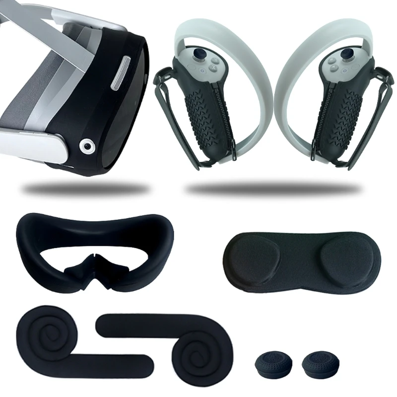 Anti-Throw VR Adjustable Handle Grip Straps Accessories for Pico 4 VR Gaming Headset Controller Belts Soft TPU Handle Straps