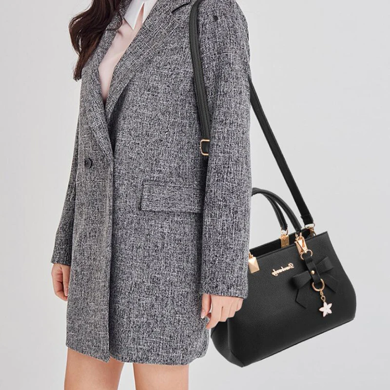 Fashion Women Larger Capacity Handbags PU Leather Shoulder Crossbody Bag Luxury Designer Vintage Ladies Top Handle Bag Bolsos Fashion Women Larger Capacity Handbags PU Leather Shoulder Crossbody Bag Luxury Designer Vintage Ladies Top Handle Bag Bolsos