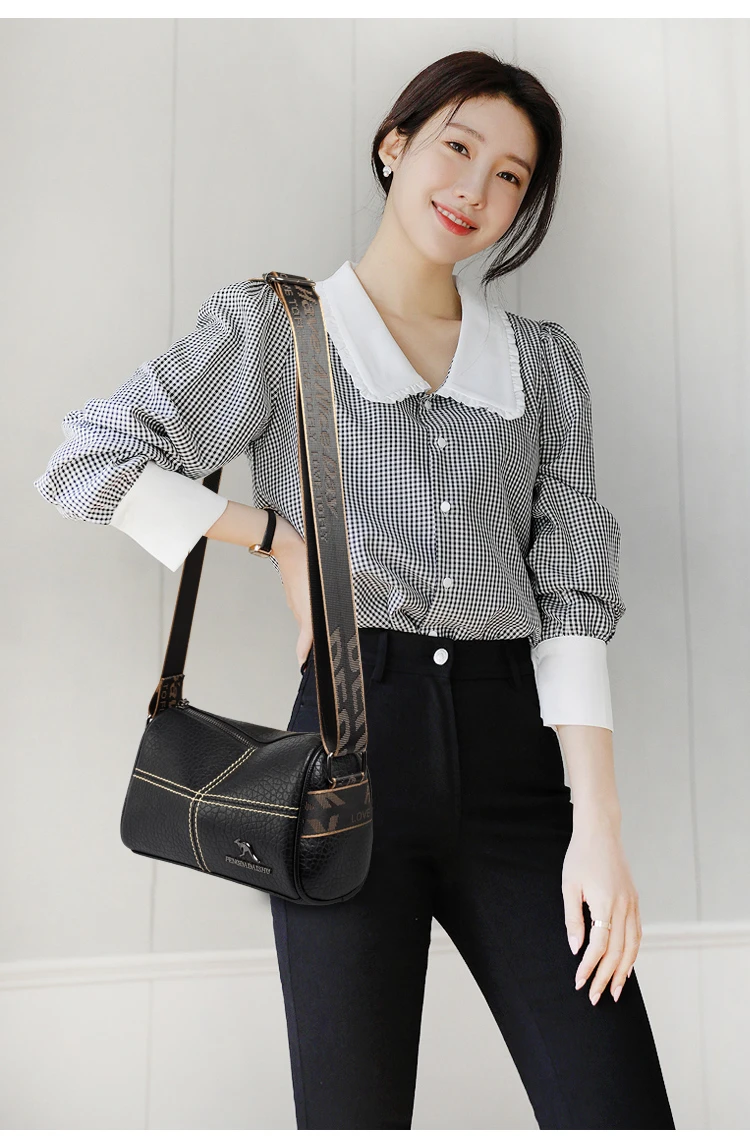With Free Shipping Bags 2024 Women's Brand Shoulder Bag Luxury Designer Handbag Women Bags High Quality Casual Shoulder Bag