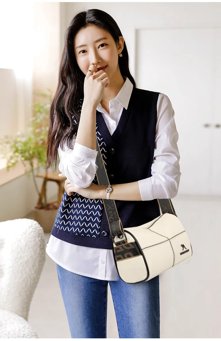 With Free Shipping Bags 2024 Women's Brand Shoulder Bag Luxury Designer Handbag Women Bags High Quality Casual Shoulder Bag