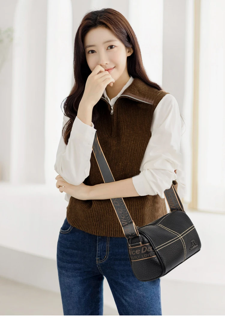 With Free Shipping Bags 2024 Women's Brand Shoulder Bag Luxury Designer Handbag Women Bags High Quality Casual Shoulder Bag