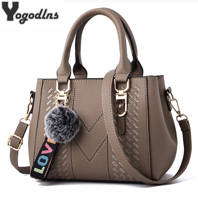 Women Embroidery Messenger Leather Handbags