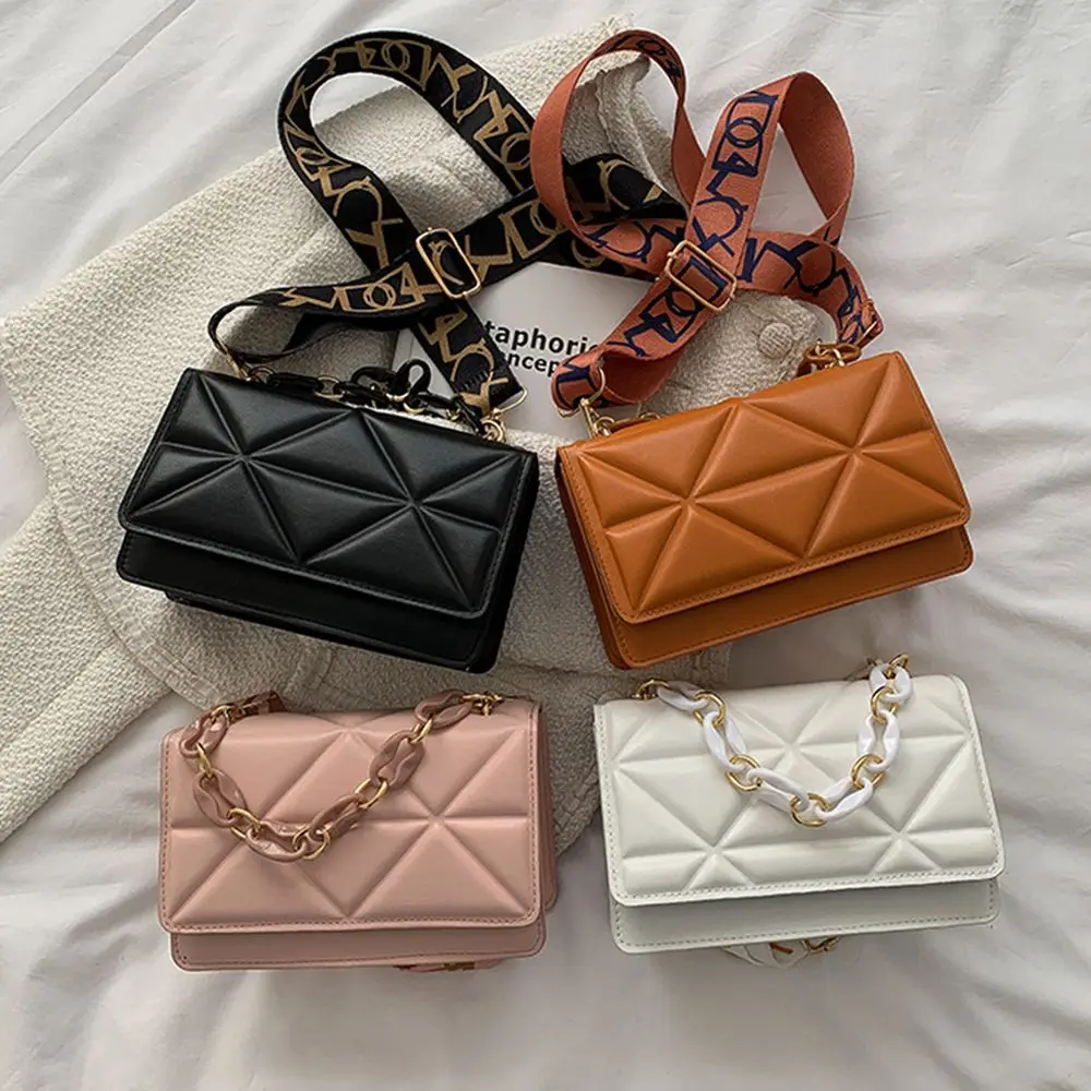 Fashion Women Shoulder Bag Handbags PU Leather Flap Bag Female Large Capacity Metal Chain Casual Crossobdy Clutch Fashion Women Shoulder Bag Handbags PU Leather Flap Bag Female Large Capacity Metal Chain Casual Crossobdy Clutch
