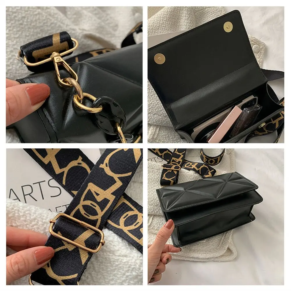 Fashion Women Shoulder Bag Handbags PU Leather Flap Bag Female Large Capacity Metal Chain Casual Crossobdy Clutch Fashion Women Shoulder Bag Handbags PU Leather Flap Bag Female Large Capacity Metal Chain Casual Crossobdy Clutch