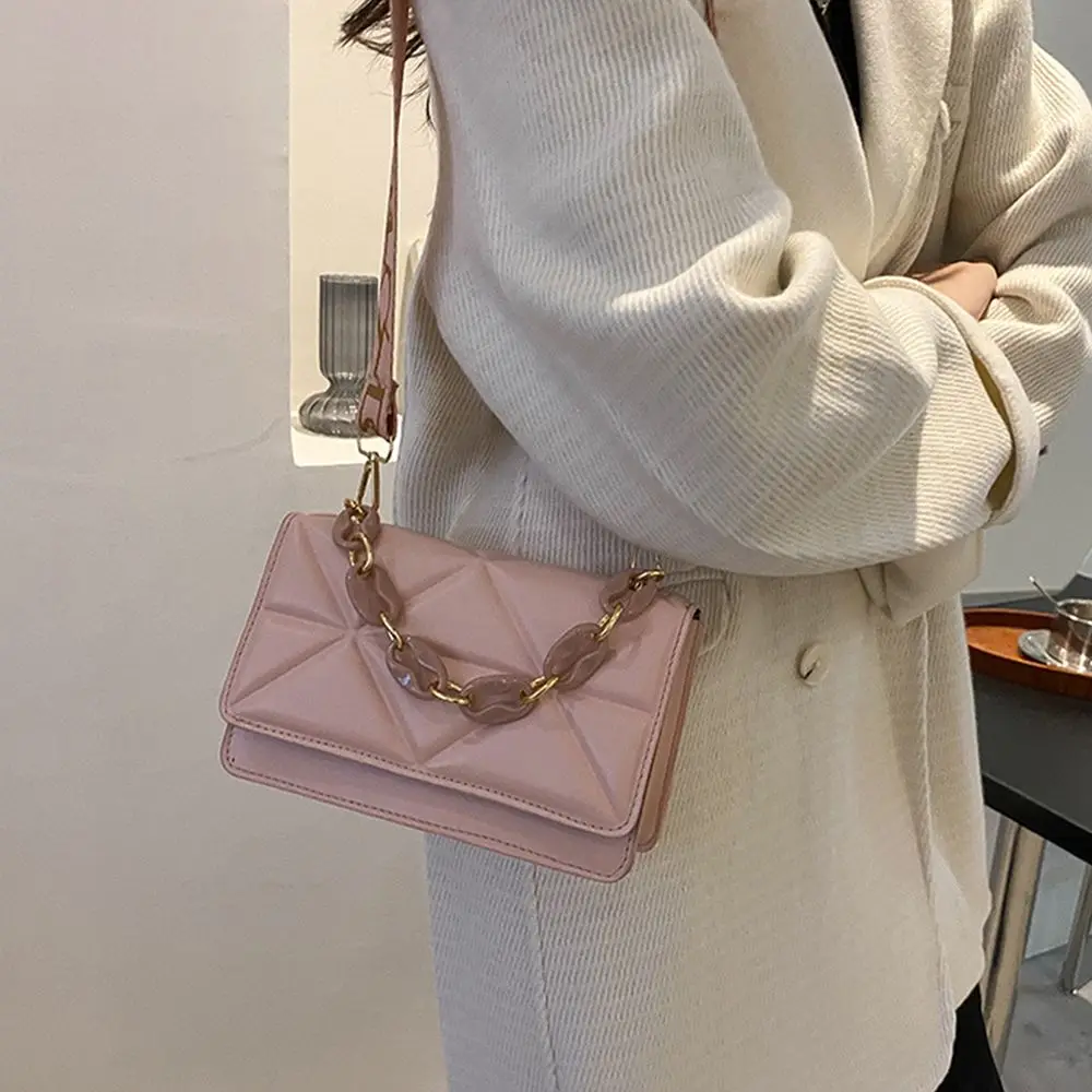 Fashion Women Shoulder Bag Handbags PU Leather Flap Bag Female Large Capacity Metal Chain Casual Crossobdy Clutch Fashion Women Shoulder Bag Handbags PU Leather Flap Bag Female Large Capacity Metal Chain Casual Crossobdy Clutch