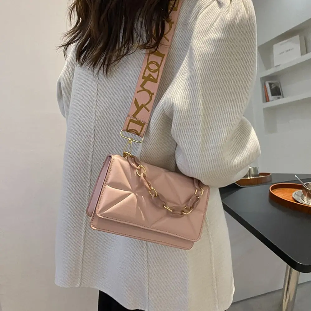 Fashion Women Shoulder Bag Handbags PU Leather Flap Bag Female Large Capacity Metal Chain Casual Crossobdy Clutch Fashion Women Shoulder Bag Handbags PU Leather Flap Bag Female Large Capacity Metal Chain Casual Crossobdy Clutch