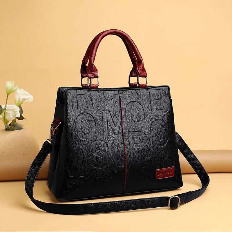 PU Leather Casual Crossbody Bags for Women Ladies Luxury Designer Tote Handbag Female Large Capacity Travel Shoulder Bag Sac PU Leather Casual Crossbody Bags for Women Ladies Luxury Designer Tote Handbag Female Large Capacity Travel Shoulder Bag Sac