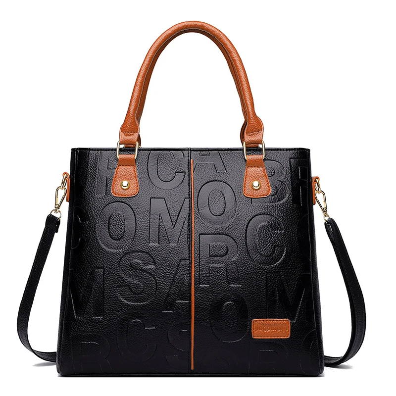PU Leather Casual Crossbody Bags for Women Ladies Luxury Designer Tote Handbag Female Large Capacity Travel Shoulder Bag Sac PU Leather Casual Crossbody Bags for Women Ladies Luxury Designer Tote Handbag Female Large Capacity Travel Shoulder Bag Sac