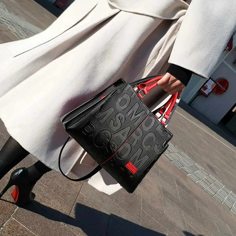 PU Leather Casual Crossbody Bags for Women Ladies Luxury Designer Tote Handbag Female Large Capacity Travel Shoulder Bag Sac PU Leather Casual Crossbody Bags for Women Ladies Luxury Designer Tote Handbag Female Large Capacity Travel Shoulder Bag Sac