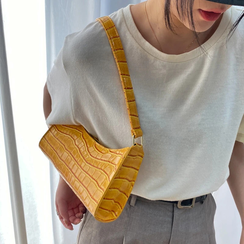 Yogodlns Trendy Quilted Flap Bag For Women Brands Thick Chains Shoulder Bags Quilted Texture Small Square Bags Underarm Bag sac